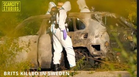 British men found shot dead in burnt out car in Sweden