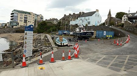 Work underway to ensure lifeboat has clear access to Bundoran Boat Quay