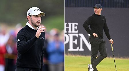 Patrick Cantlay shows Rory McIlroy how to do it at The Open after moment of misery