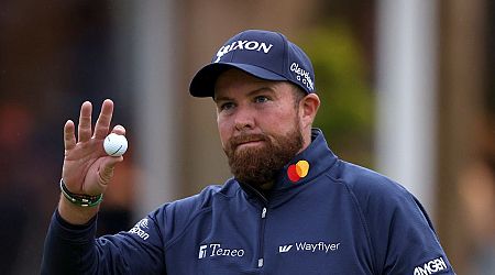 What time is Shane Lowry teeing off on Friday in the Open Championship?