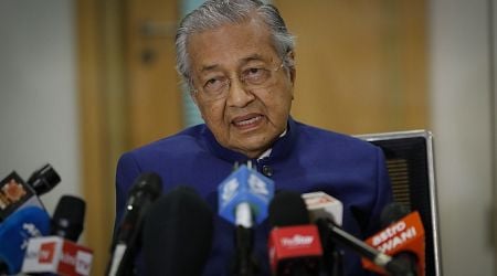 Mahathir hospitalized over persistent coughing