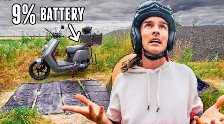 Can I Ride A Solar Powered Scooter From UK To ITALY? Day 4