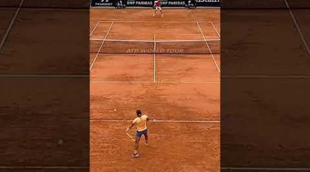 Nadal vs Djokovic Craziest Rally Battle! #shorts #viral