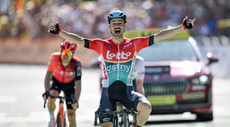 Etapa 18 Tour de Francia - victoria para Victor Campenaerts #tdf2024 #tourdefrance #esauciclismo