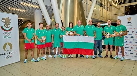 First Group of Bulgarian Olympians Leaves for Paris
