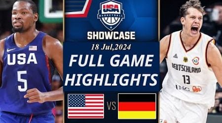 USA vs Germany Basketball FULL GAME (PRE)| Olympics 2024 | FIBA Basketball