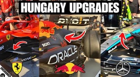What Every F1 Team Has Upgraded Or Brought To The Hungarian GP