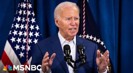 WATCH: President Biden addresses the nation following assassination attempt on Trump