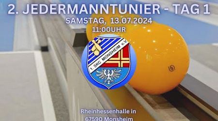1.SKC Monsheim - 2. Jedermann-Tunier - Tag 1