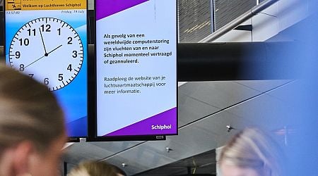 Global IT outage still felt in NL, Schiphol scraps 185 flights