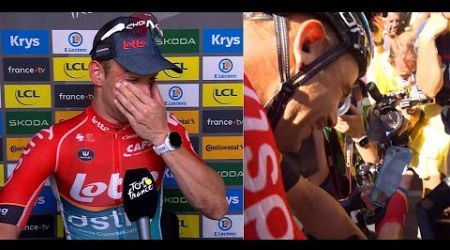 Tour de France 2024 - Victor Campenaerts, emotional : &quot;A super nice way to leave Lotto Dstny...&quot;