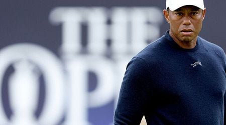 Tiger ties worst 36-hole total in major championship career