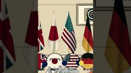 Russia Vs G7 and G8 #countryballs #russia #germany #usa #uk