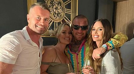 'It's a proper party' says Shay Given as Republic of Ireland legend bumps into Conor McGregor during sunny Spain holiday
