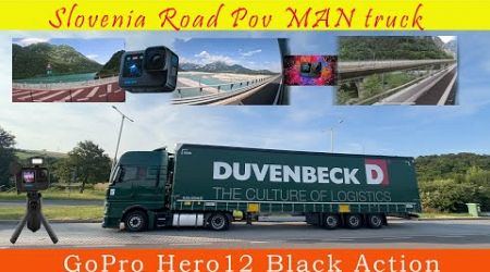 Slovenia Road Pov MAN Truck /GoPro Hero 12 Black Action /#pov ,#povtruck,#drivertn51