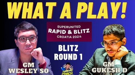 ANG GALING MO WESLEY! GANDA NG GINAWA! So vs Alireza! Croatia Blitz Round 1