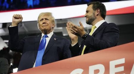 RNC Day 4: Republicans campaign and Donald Trump gives acceptance speech on final convention day