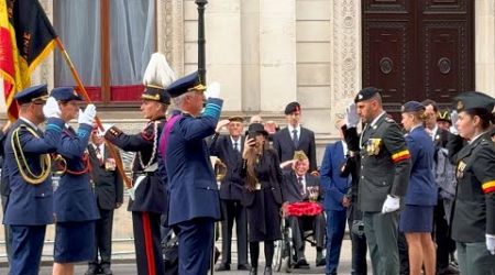 Belgian Royals Attends the Belgian Cenotaph Parade in Whitehall London 2024