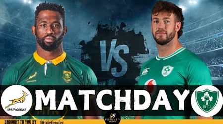 SPRINGBOKS VS IRELAND BUILD-UP | South Africa vs Ireland Matchday Build-up