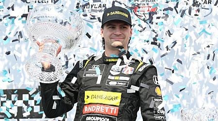 Colton Herta dominates for first IndyCar victory of season