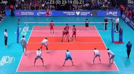 Volleyball Japan - Slovenia Amazing Full Match