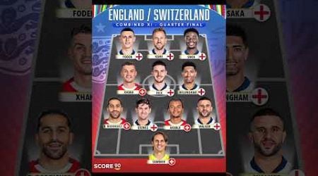 England/Switzerland combined XI