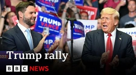 Donald Trump holds first rally since assassination attempt | BBC News
