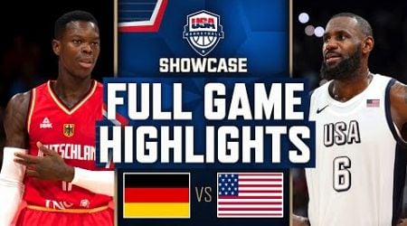 USA vs GERMANY EXHIBITION | FULL GAME HIGHLIGHTS | 2024 Paris Olympic Games Highlights | NBA 2K24