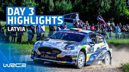 WRC2 Day 3 Highlights | WRC Tet Rally Latvia 2024