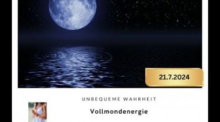 Vollmond - Die unbequeme Wahrheit!