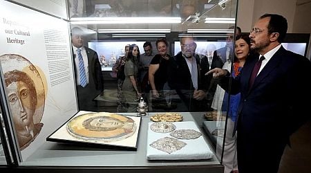Cyprus displays once-looted antiquities dating back thousands of years