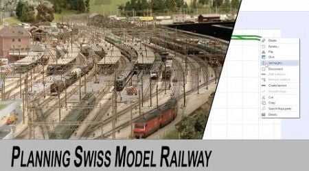 Helping man in Switzerland planning the Model railway of his Dreams