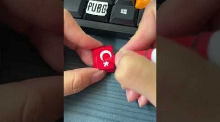 Drawing Turkey on the keyboard #shorts #diy #art #keyboard #tiktok #trending #fyp #turkey #country
