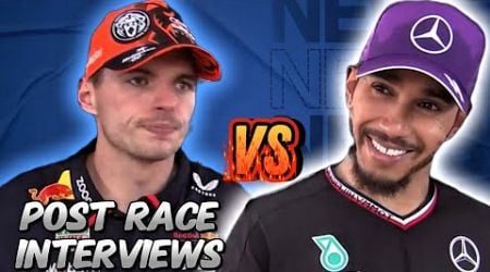 Verstappen &amp; Hamilton Interviews After Hungary Race
