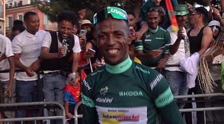 Tour de France green jersey winner Biniam Girmay now aims for Olympics glory