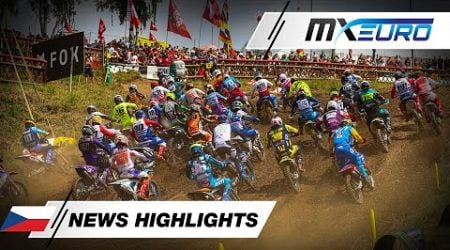 News Highlights | EMX 2T Race 2 | MXGP of Czech Republic 2024 #MXGP #Motocross