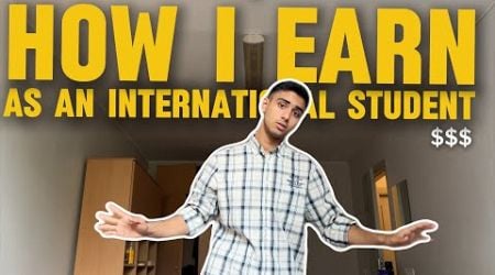 HOW I EARN AS AN INTERNATIONAL STUDENT LIVING ABROAD | LITHUANIA