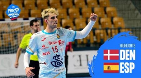 Denmark vs Spain | Highlights | Semi-final | Men&#39;s 20 EHF EURO 2024