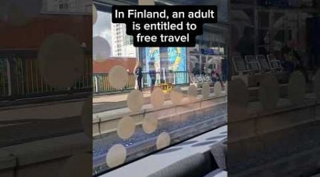 Free Travel for Adults with Young Children in Finland