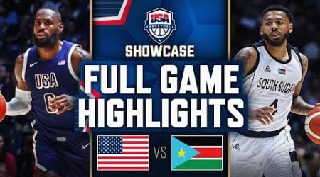 SOUTH SUDAN vs USA | USAB SHOWCASE | FULL GAME HIGHLIGHTS | July 20, 2024