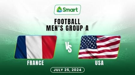 Olympics Men&#39;s Football - France vs. USA - Group A (Full Game Highlights)