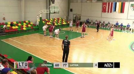U16 Baltic Cup: Estonia v Latvia
