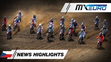 News Highlights | EMX 85 Race 2 | MXGP of Czech Republic 2024 #MXGP #Motocross