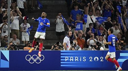 France beat US 3-0 and Morocco get a win against Argentina in a wild start to Olympic football
