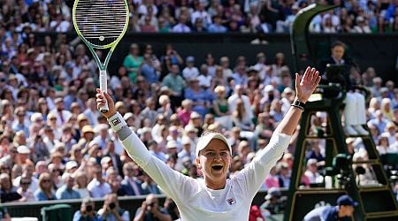 Krejcikova beats Paolini to win Wimbledon title