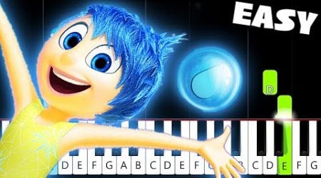 Inside Out Thought Bubbles Theme - EASY Piano Tutorial
