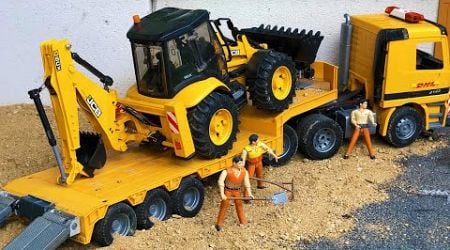 Construction Bruder Toys! Trucks, Excavators, RC Tractors!