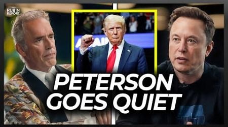 Jordan Peterson Visibly Surprised When Elon Musk Said This About Trump