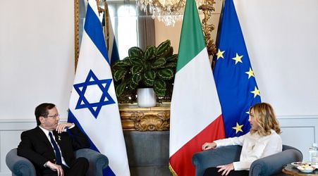 Strong concern for Gaza situation Meloni tells Herzog
