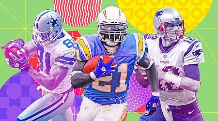 Brady? Tomlinson? Owens? Which fantasy football players are in this century's top 25?